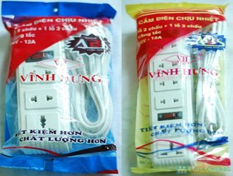 in bao bì đựng ổ cắm điện