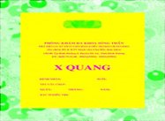 bao bì x quang